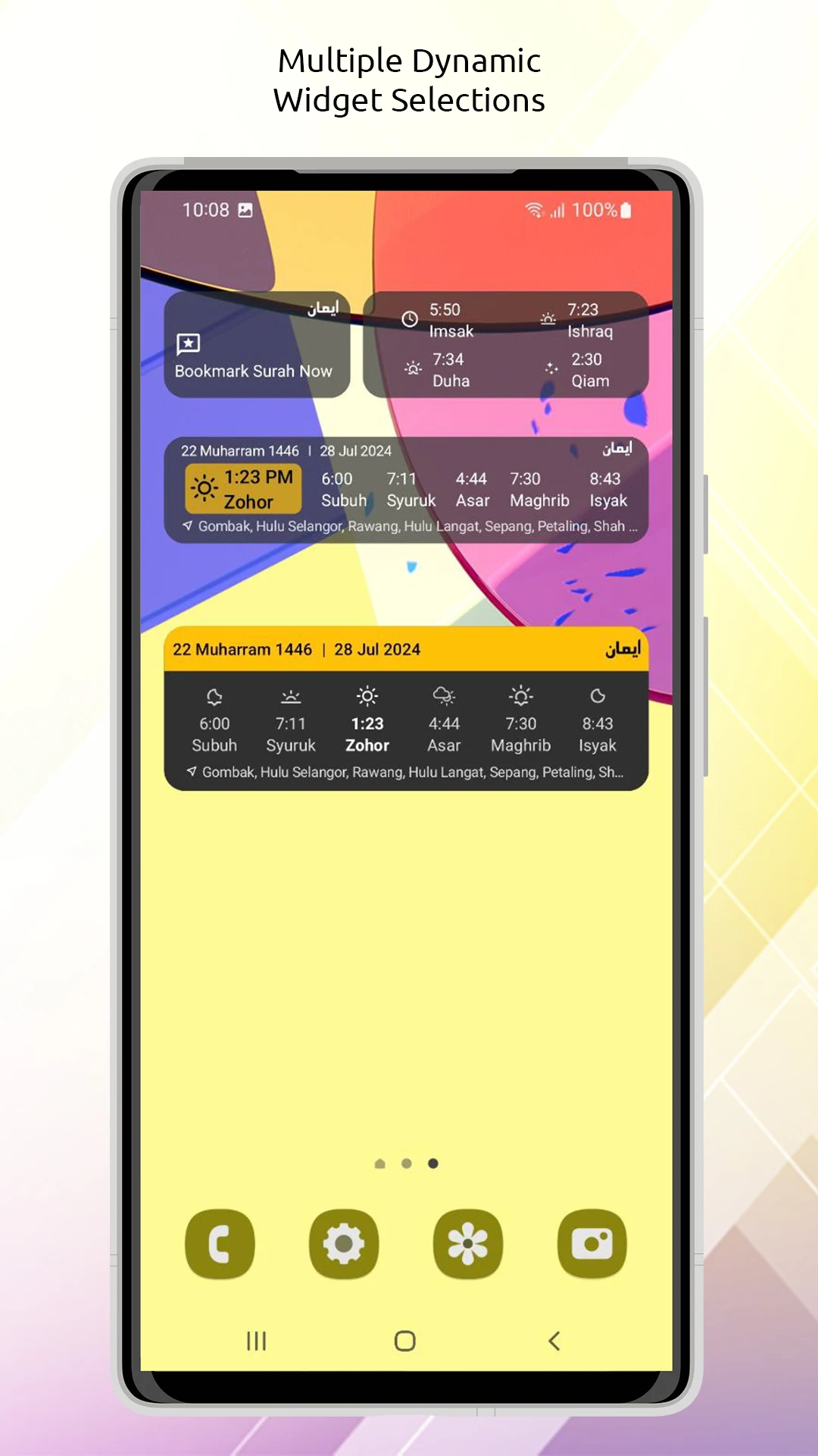 iman Pro – Waktu Solat & Azan screenshot