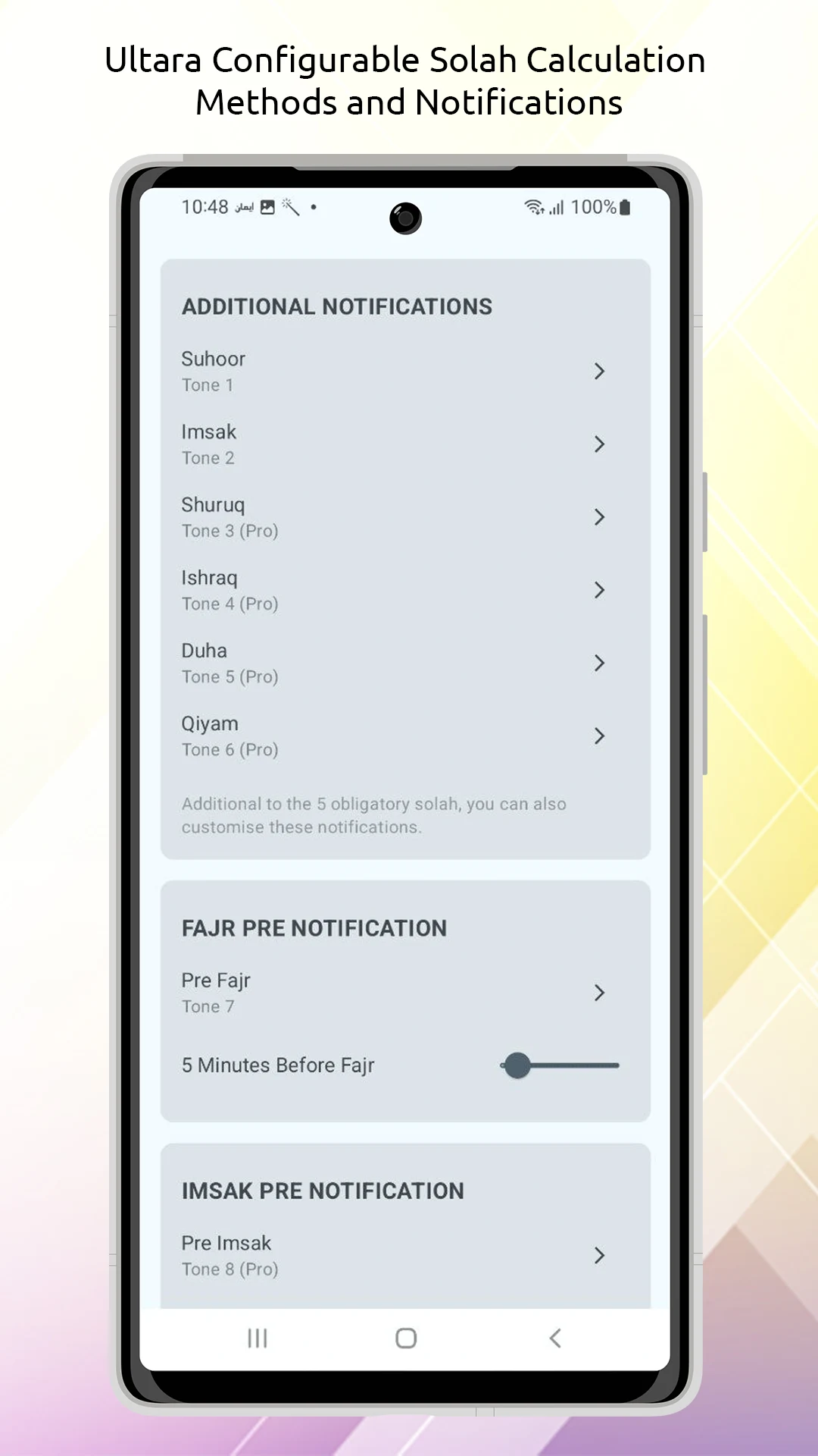 iman Pro – Waktu Solat & Azan screenshot